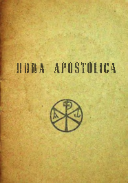 CASALDÁLIGA, Pedro – «Hora Apostólica». (Pdf mejorado).