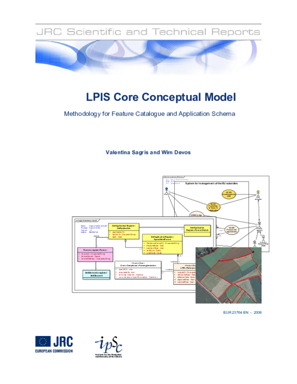 (PDF) LPIS Core Conceptual Model: Methodology for Feature Catalogue and ...