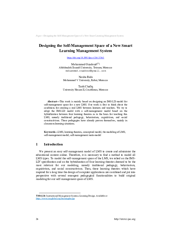 (PDF) Designing the Self-Management Space of a New Smart Learning ...