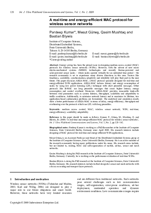 (PDF) A real-time and energy-efficient MAC protocol for wireless sensor ...