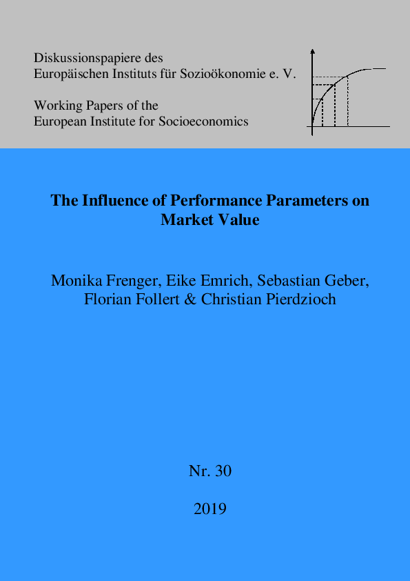 (PDF) The Influence of performance parameters on market value