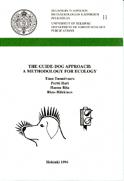 (PDF) The Guide-Dog Approach: a methodology for ecology