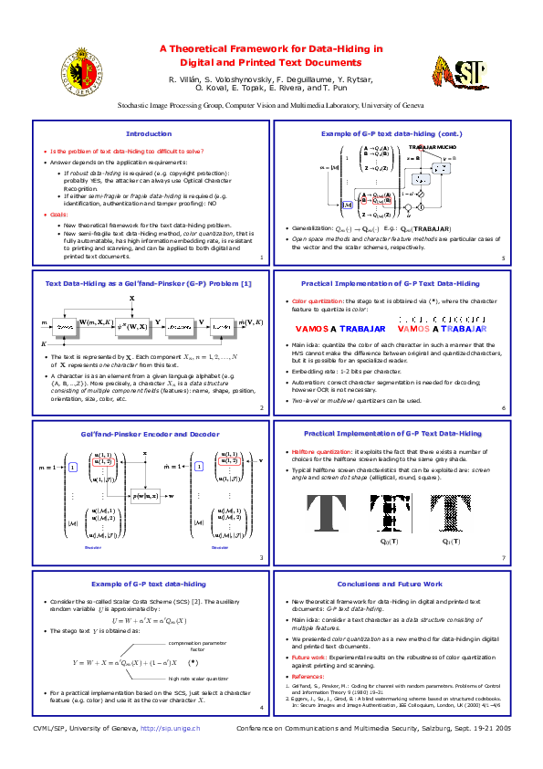 (PDF) A Theoretical Framework for Data -Hiding in Hiding in Digital and ...