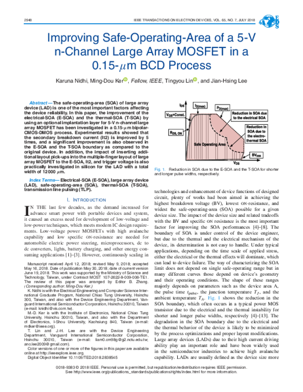 (PDF) Improving Safe-Operating-Area of a 5-V n-Channel Large Array ...