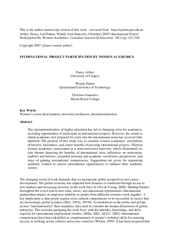 (PDF) Key Words