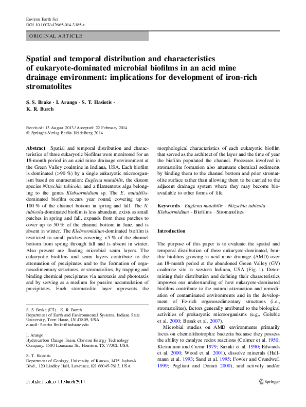 (PDF) Spatial and temporal distribution and characteristics of ...