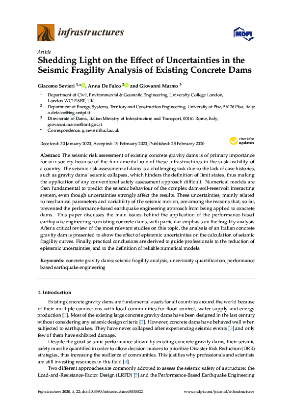 (PDF) Shedding Light on the Effect of Uncertainties in the Seismic ...