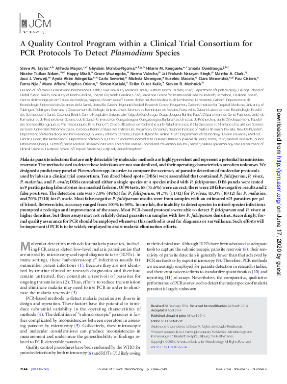 (PDF) A quality control program within a clinical trial consortium for ...