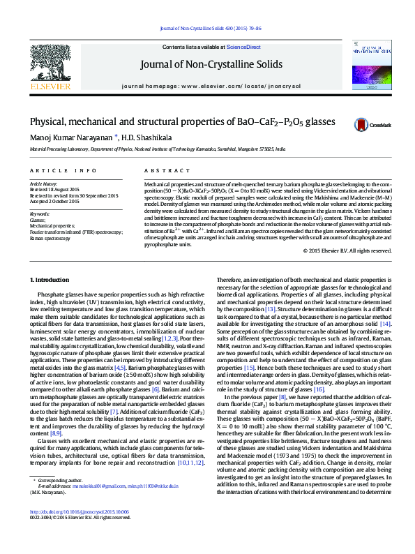 (PDF) Physical, Mechanical, and Structural Properties of Highly ...