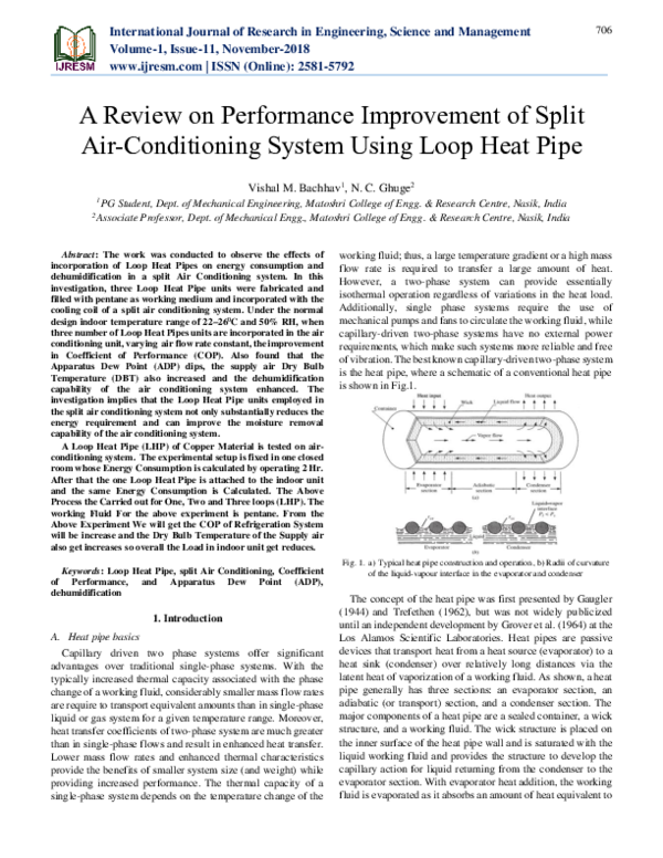 (PDF) A Review on Performance Improvement of Split Air-Conditioning ...