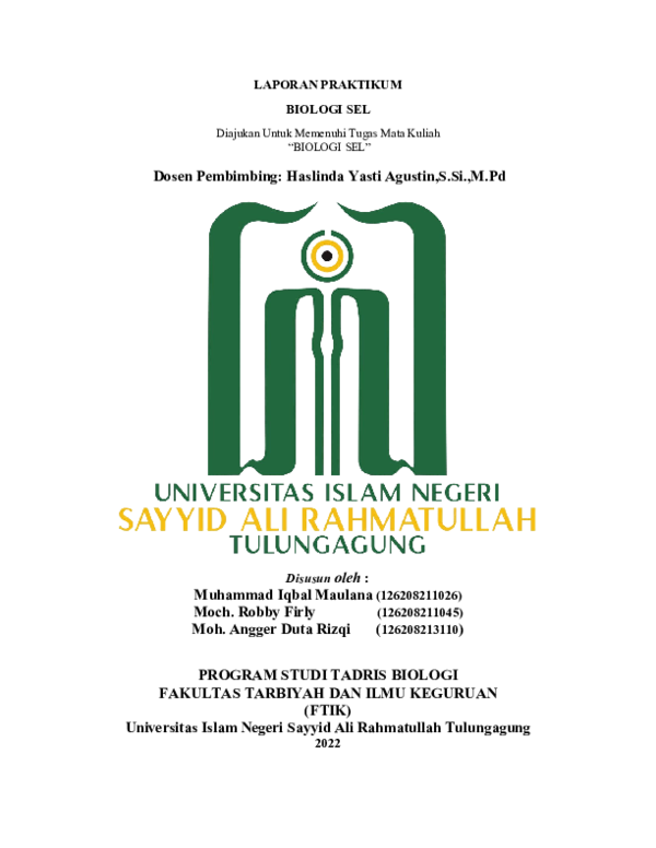 (DOC) Laprak bio sel k