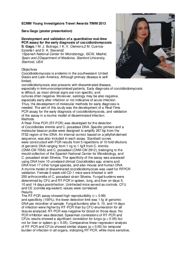 (PDF) Development and validation of a quantitative real-time PCR assay ...