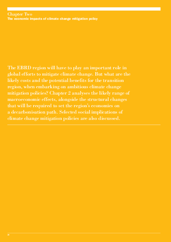 (PDF) The economic impacts of climate change mitigation policy
