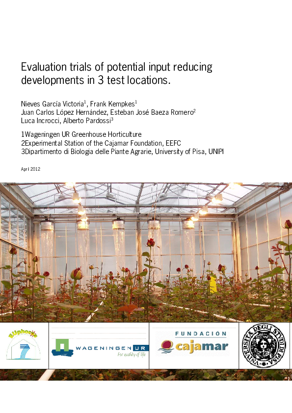 (PDF) Evaluation trials of potential input reducing developments in 3 ...