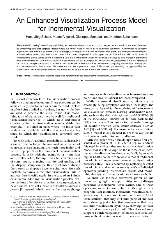 (PDF) An Enhanced Visualization Process Model for Incremental Visualization