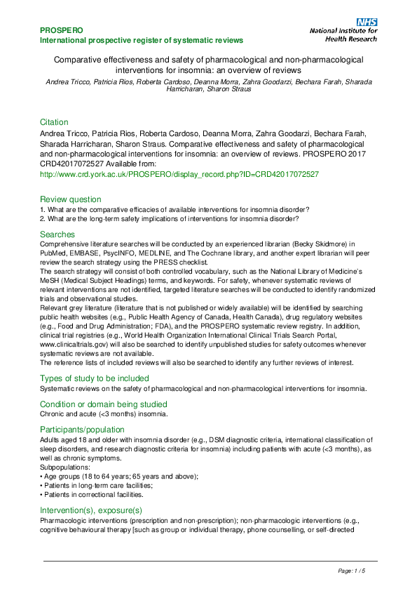 (PDF) MOESM1 of Comparative effectiveness and safety of pharmacological ...