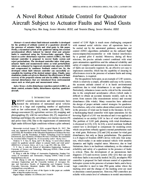 (PDF) A novel robust attitude control for quadrotor aircraft subject to ...