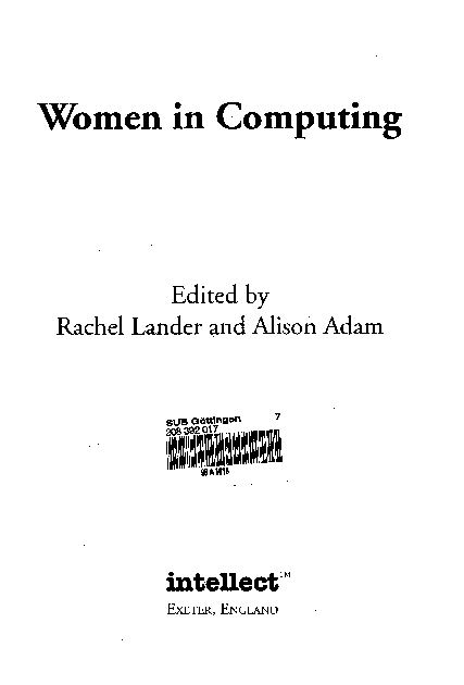 (PDF) Women in Computing
