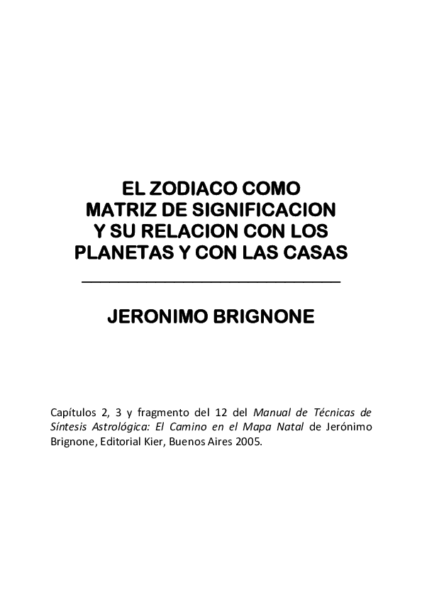 Los signos del zodiaco y su caracter pdf - Zodiacstock.com