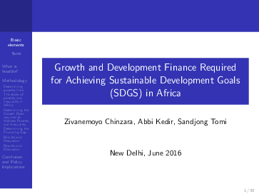 (PDF) Growth and Development Finance Required for Achieving Sustainable ...