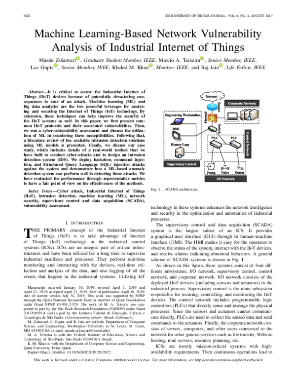(PDF) Machine Learning-Based Network Vulnerability Analysis of ...