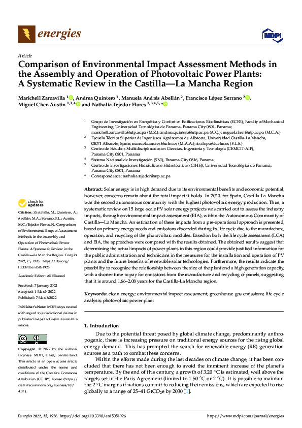 (PDF) Comparison of Environmental Impact Assessment Methods in the ...