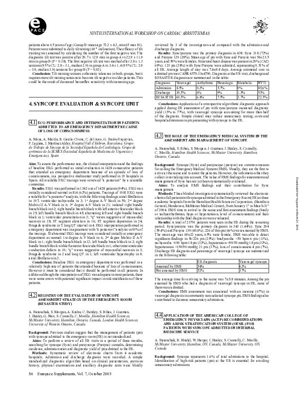 (PDF) ECG Performance and Interpretation in Patients Admitted to an ...