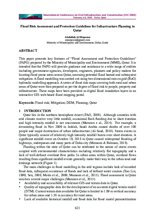 (PDF) Flood Risk Assessment and Protection Guidelines for ...