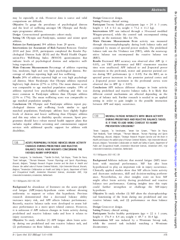 (PDF) 139 Mental fatigue interacts with brain activity during ...