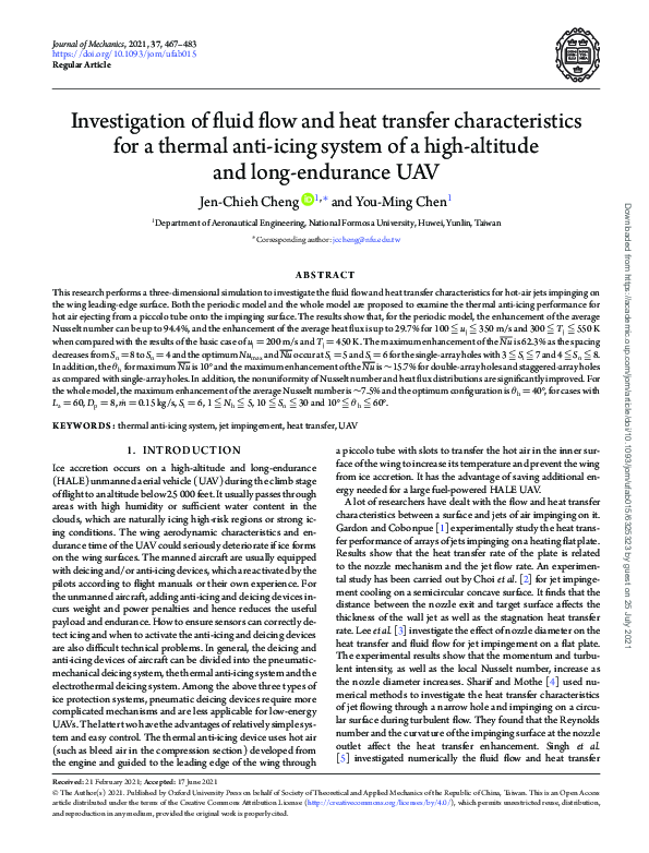 (PDF) Investigation of Fluid Flow and Heat Transfer Characteristics of ...
