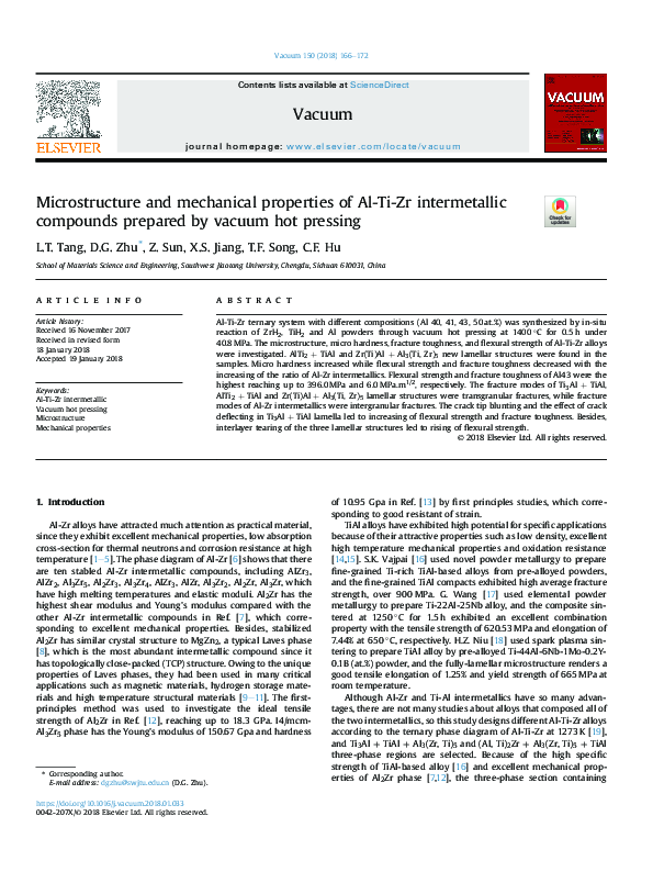(PDF) Microstructure and Mechanical Properties of AZ31 Alloys Processed ...