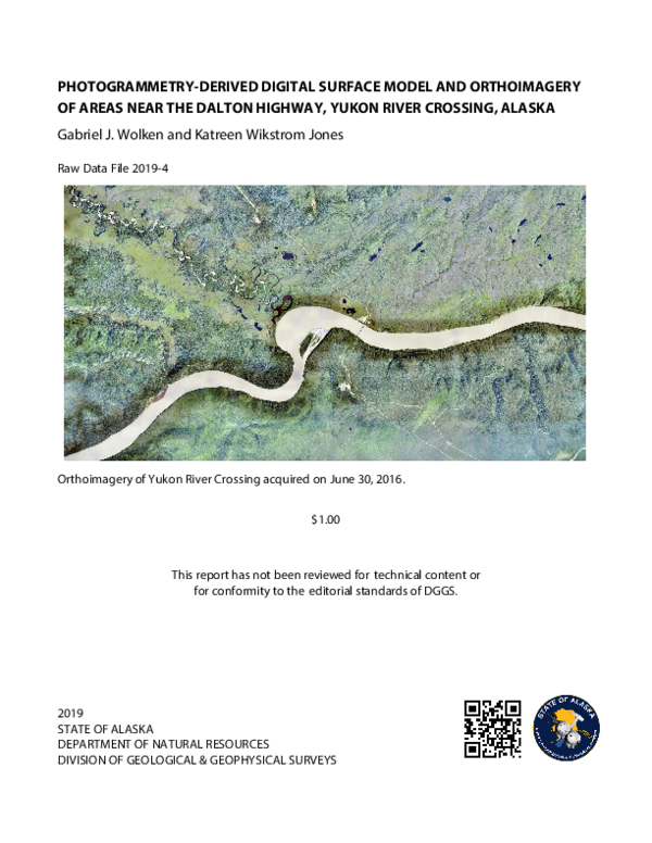 (PDF) Photogrammetry-derived digital surface model and orthoimagery of ...