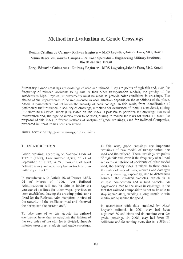 Method For Evaluation