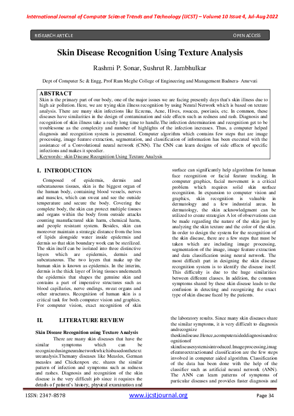 (PDF) [IJCST-V10I4P8]:Rashmi P. Sonar, Sushrut R. Jambhulkar