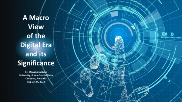(PDF) A Macro View of the Digital Era and its Significance