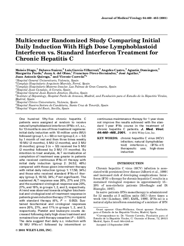 (PDF) Multicenter randomized study comparing initial daily induction ...