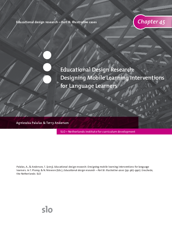 (PDF) Designing Mobile Learning Interventions for Language Learners