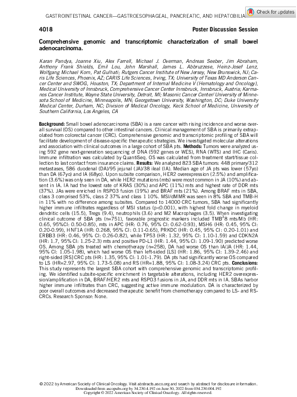 (PDF) Comprehensive genomic and transcriptomic characterization of ...