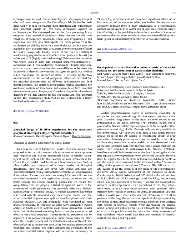 (PDF) Development of an in silico action potential model of the rabbit ...