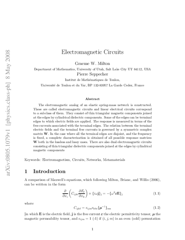 (PDF) Electro Circuits S K Sahdev Academia.edu