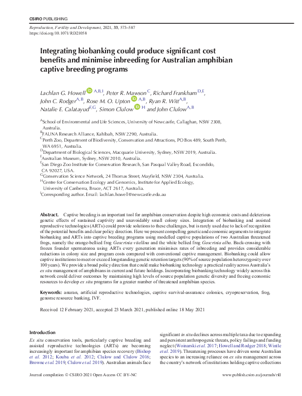 (PDF) Integrating biobanking could produce significant cost benefits ...