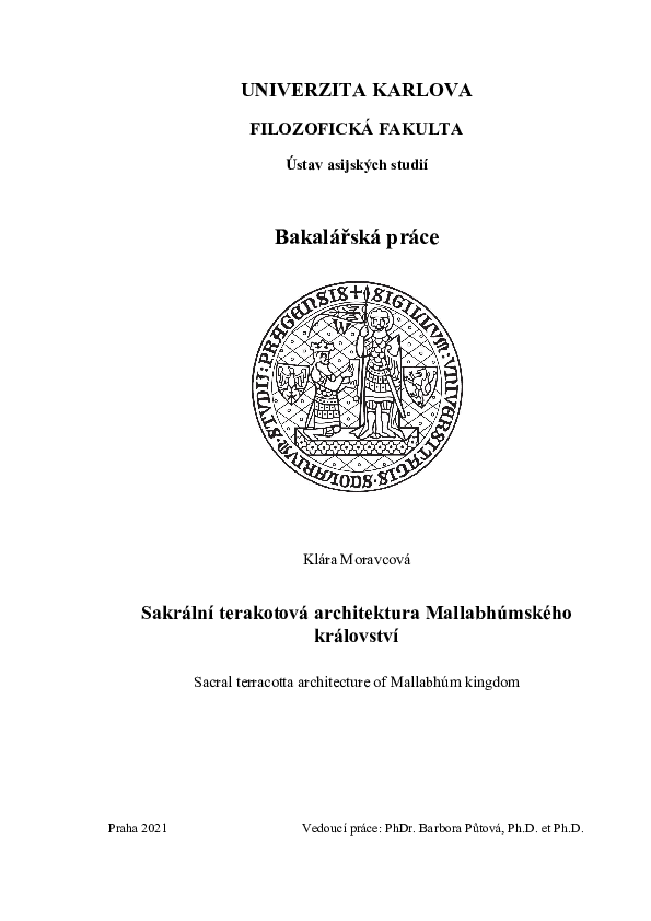 (PDF) Sacral terracotta architecture of Mallabhum kingdom