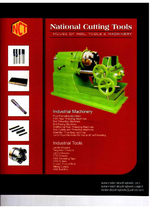 (PDF) Bar Threading Machine Rod Threading Machine Pipe Threading