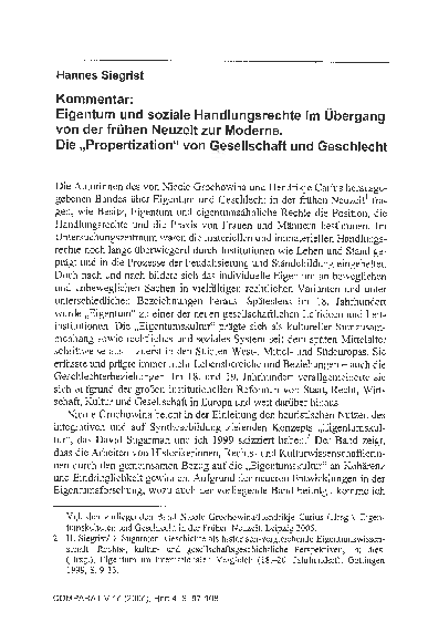(PDF) Kommentar: Eigentum und soziale Handlungsrechte im Übergang von ...