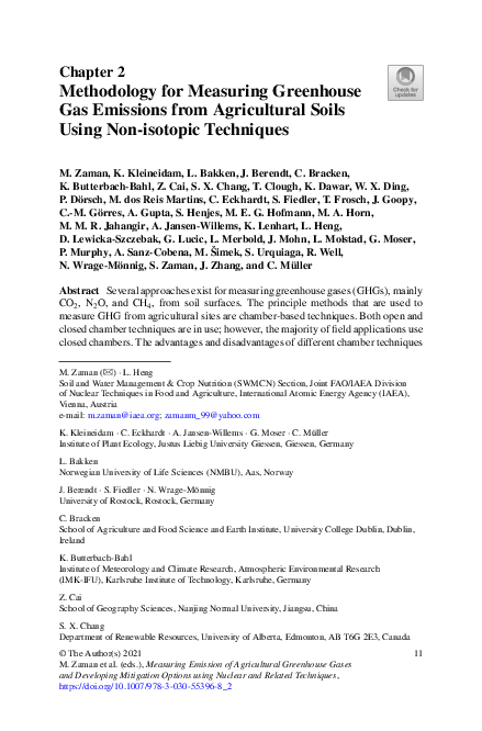(PDF) Methodology for Measuring Greenhouse Gas Emissions from ...