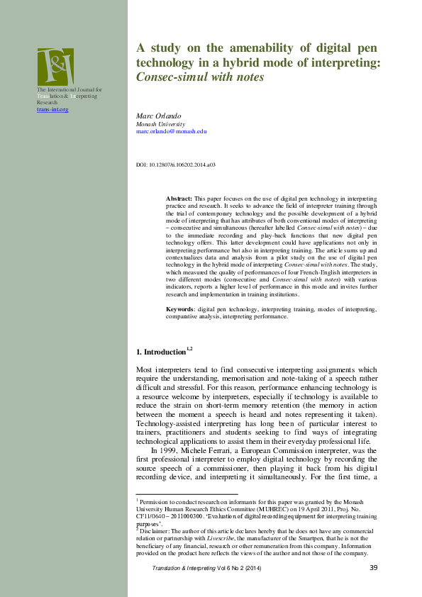 (PDF) A study on the amenability of digital pen technology in a hybrid ...