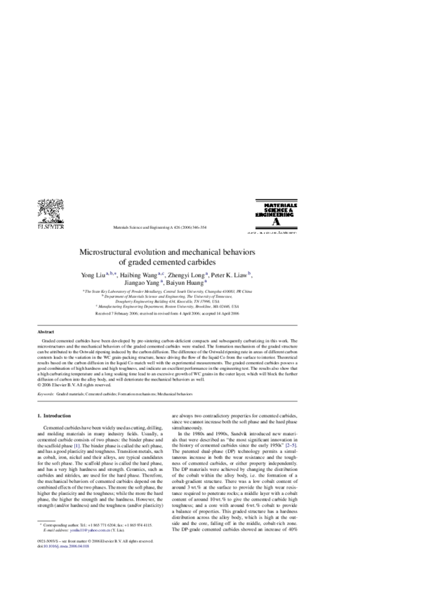 (PDF) Microstructural evolution and mechanical behavior of powder ...