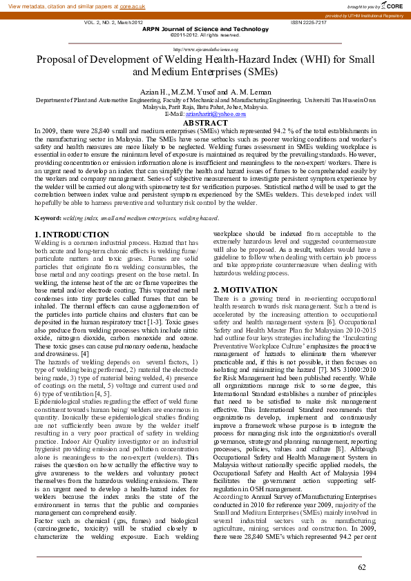 (PDF) The emerging of employment gap in the Malaysian construction industry