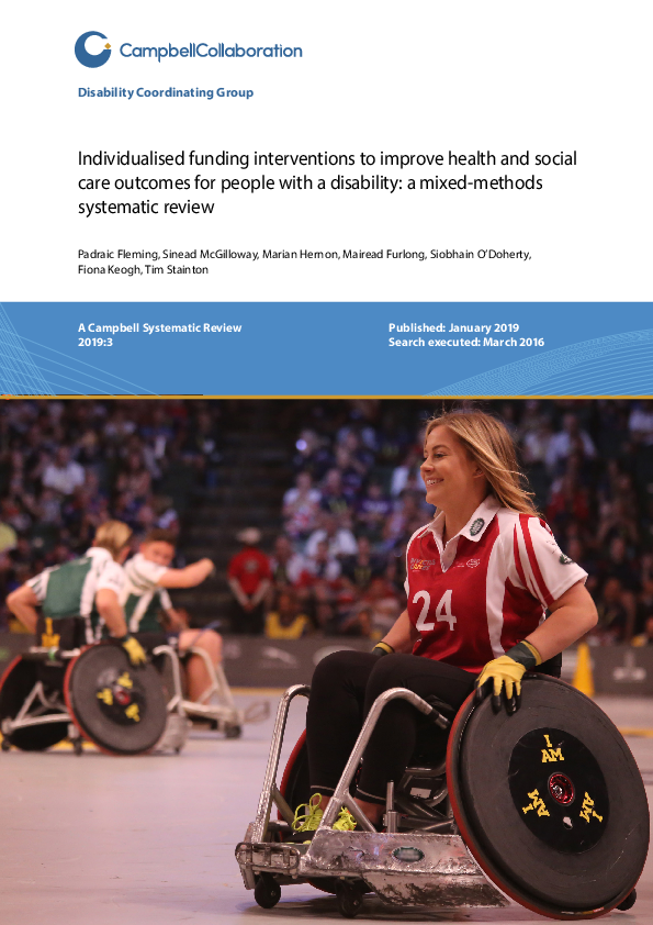 (PDF) Individualized funding interventions to improve health and social ...