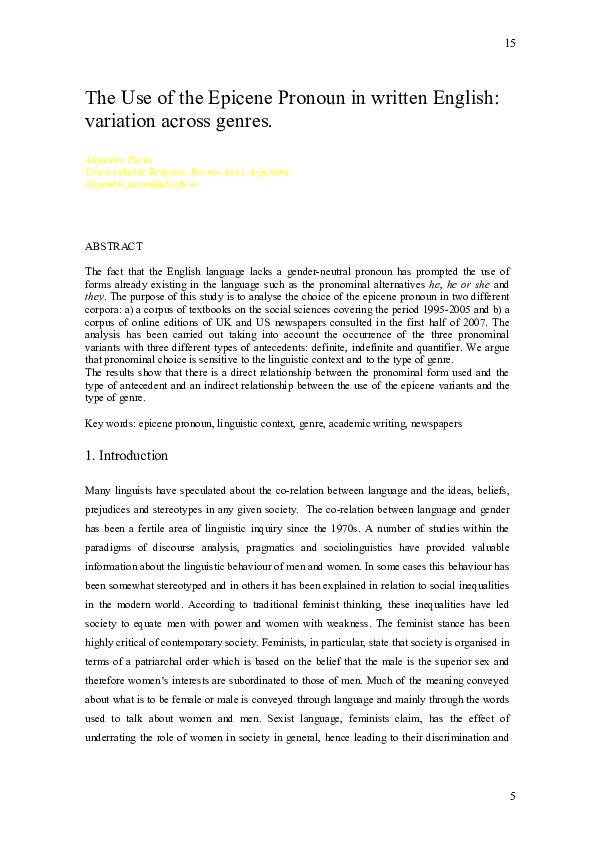 Short essays on language alejandro parini 03 picture